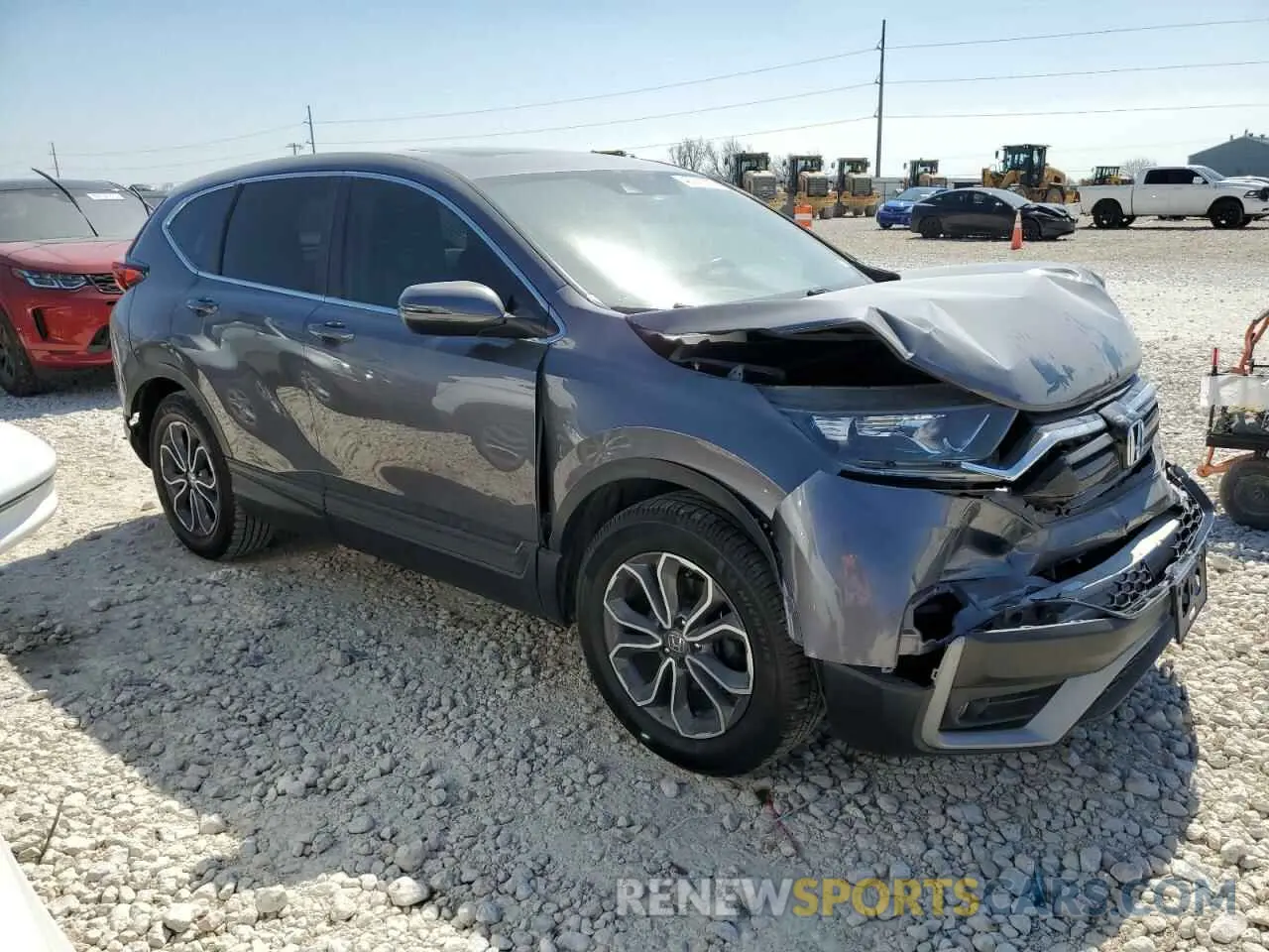 4 Фотография поврежденного автомобиля 7FARW1H89NE021867 HONDA CRV 2022