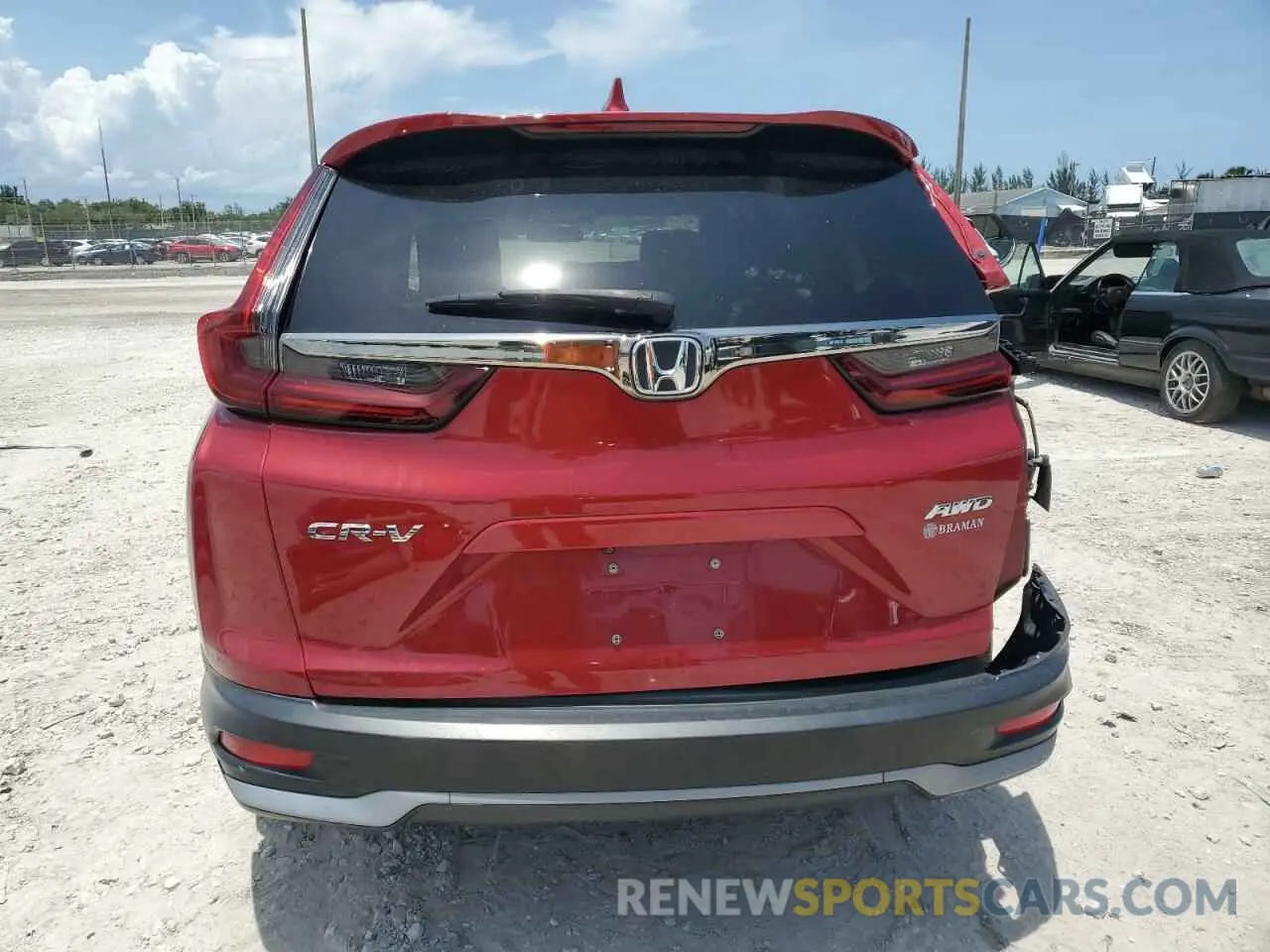 6 Photograph of a damaged car 7FARW2H52NE043737 HONDA CRV 2022
