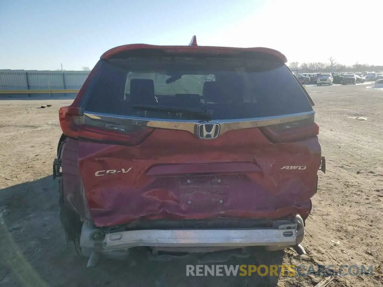 6 Фотография поврежденного автомобиля 7FARW2H53NE033248 HONDA CRV 2022