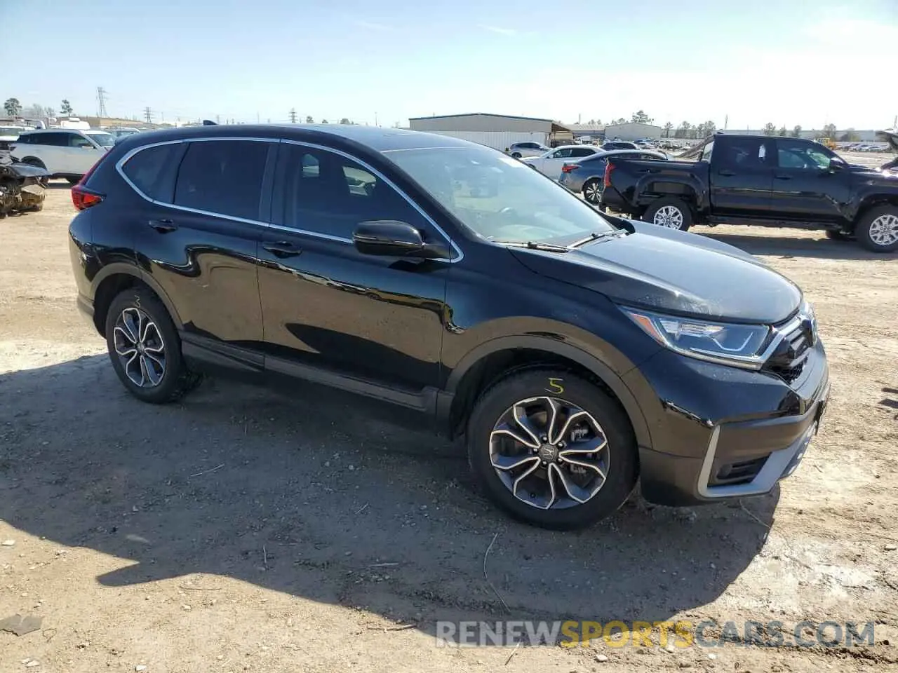 4 Фотография поврежденного автомобиля 7FARW2H53NE049305 HONDA CRV 2022