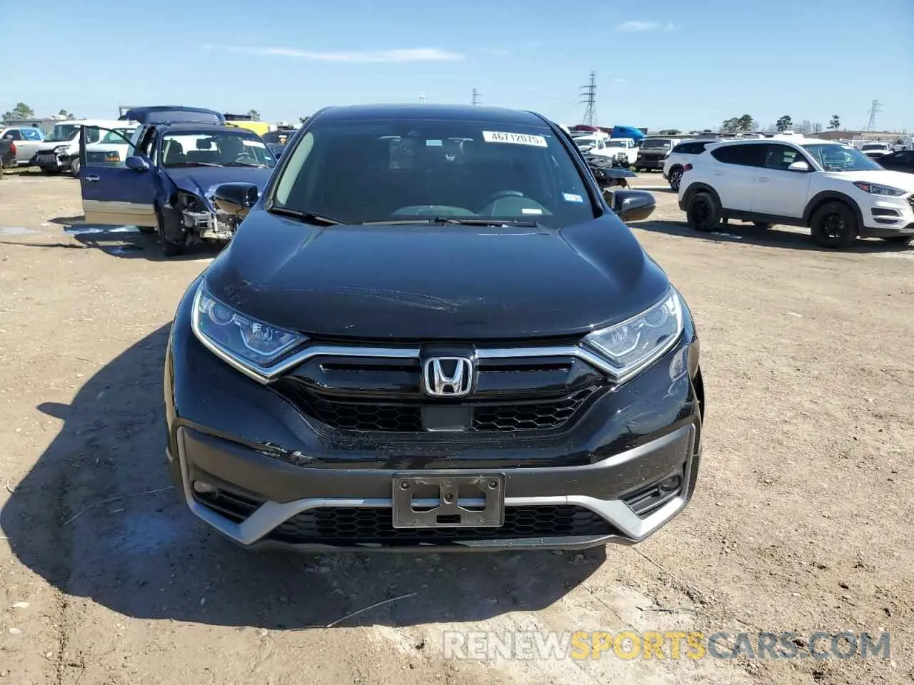 5 Фотография поврежденного автомобиля 7FARW2H53NE049305 HONDA CRV 2022