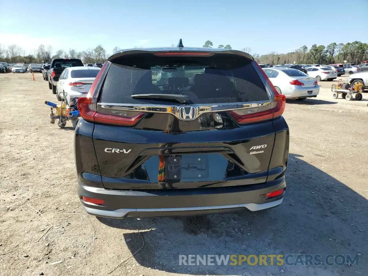 6 Фотография поврежденного автомобиля 7FARW2H53NE049305 HONDA CRV 2022
