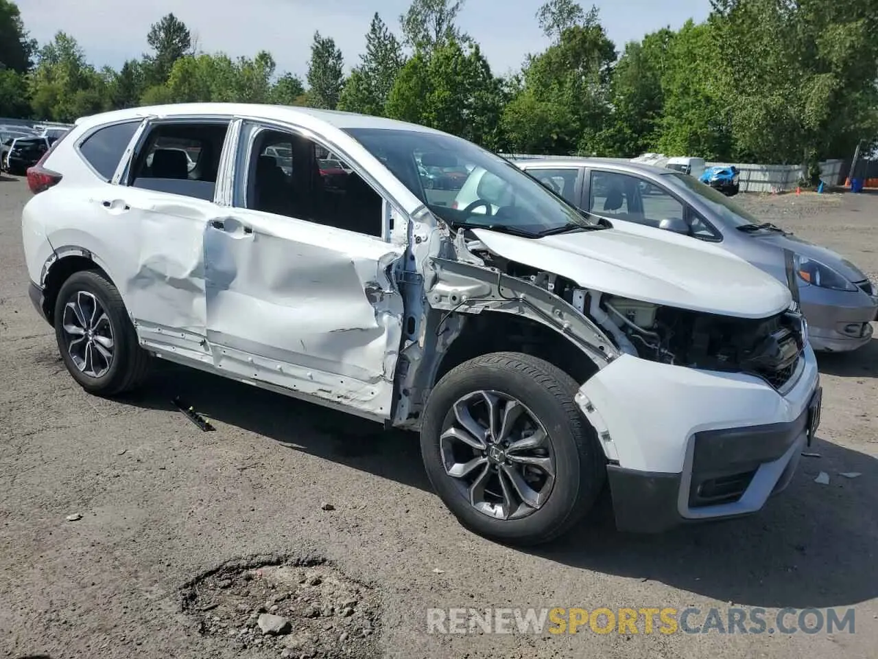 4 Фотография поврежденного автомобиля 7FARW2H54NE055954 HONDA CRV 2022