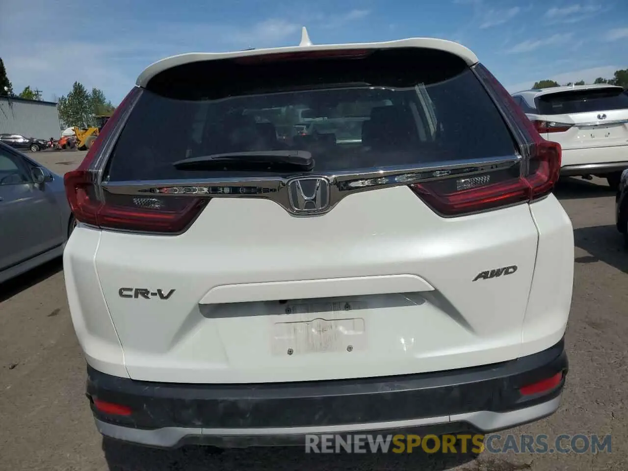 6 Фотография поврежденного автомобиля 7FARW2H54NE055954 HONDA CRV 2022