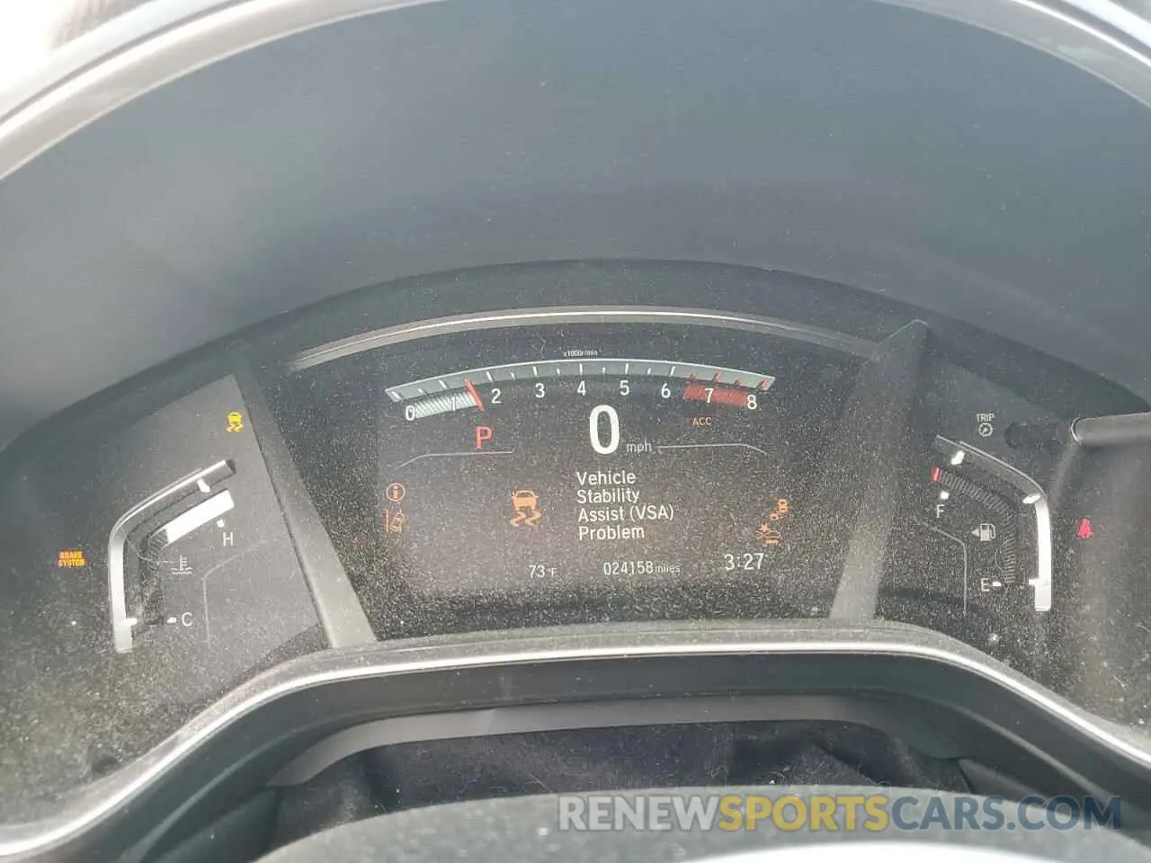 9 Фотография поврежденного автомобиля 7FARW2H54NE055954 HONDA CRV 2022