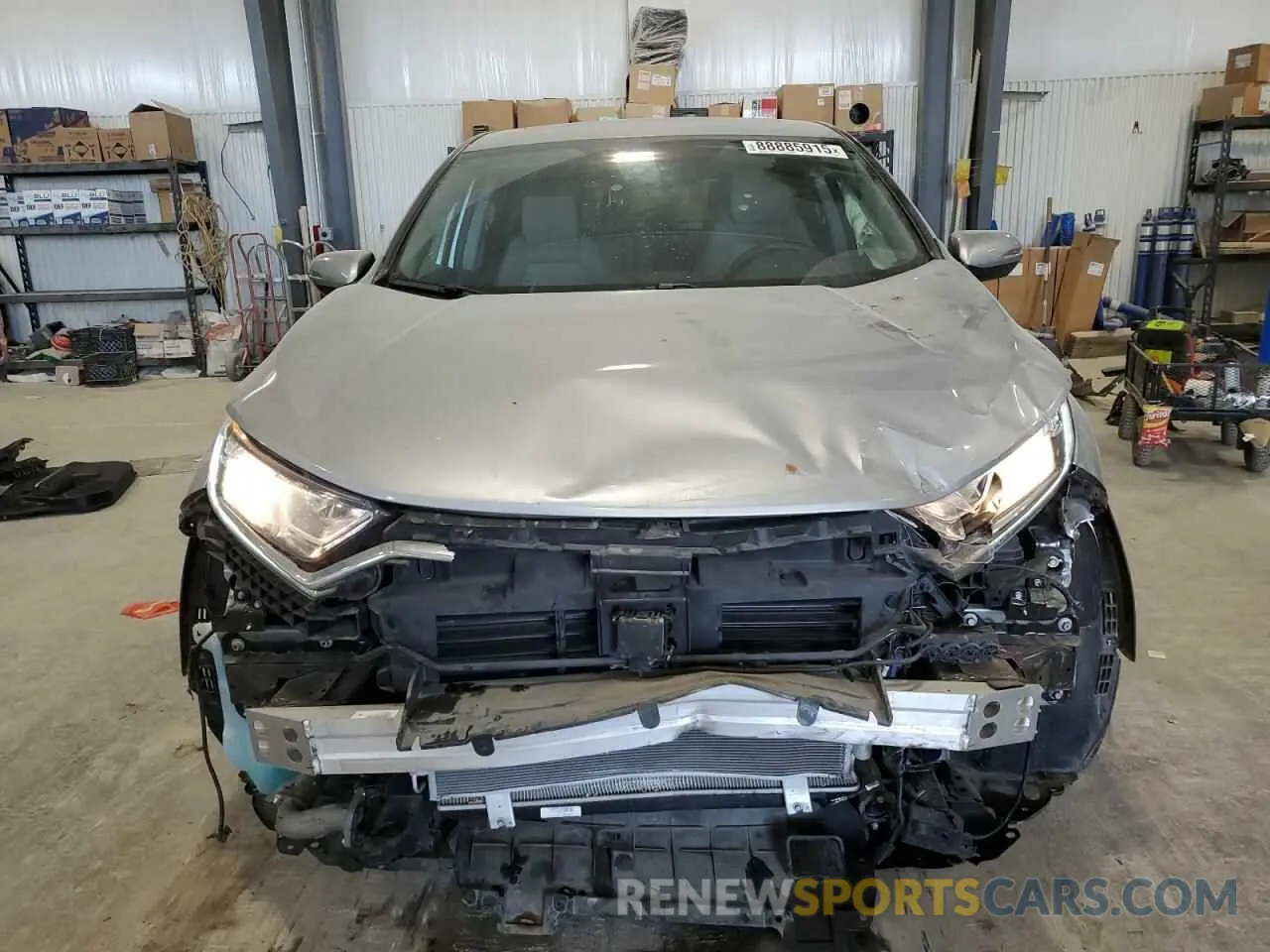 5 Фотография поврежденного автомобиля 7FARW2H55NE008965 HONDA CRV 2022
