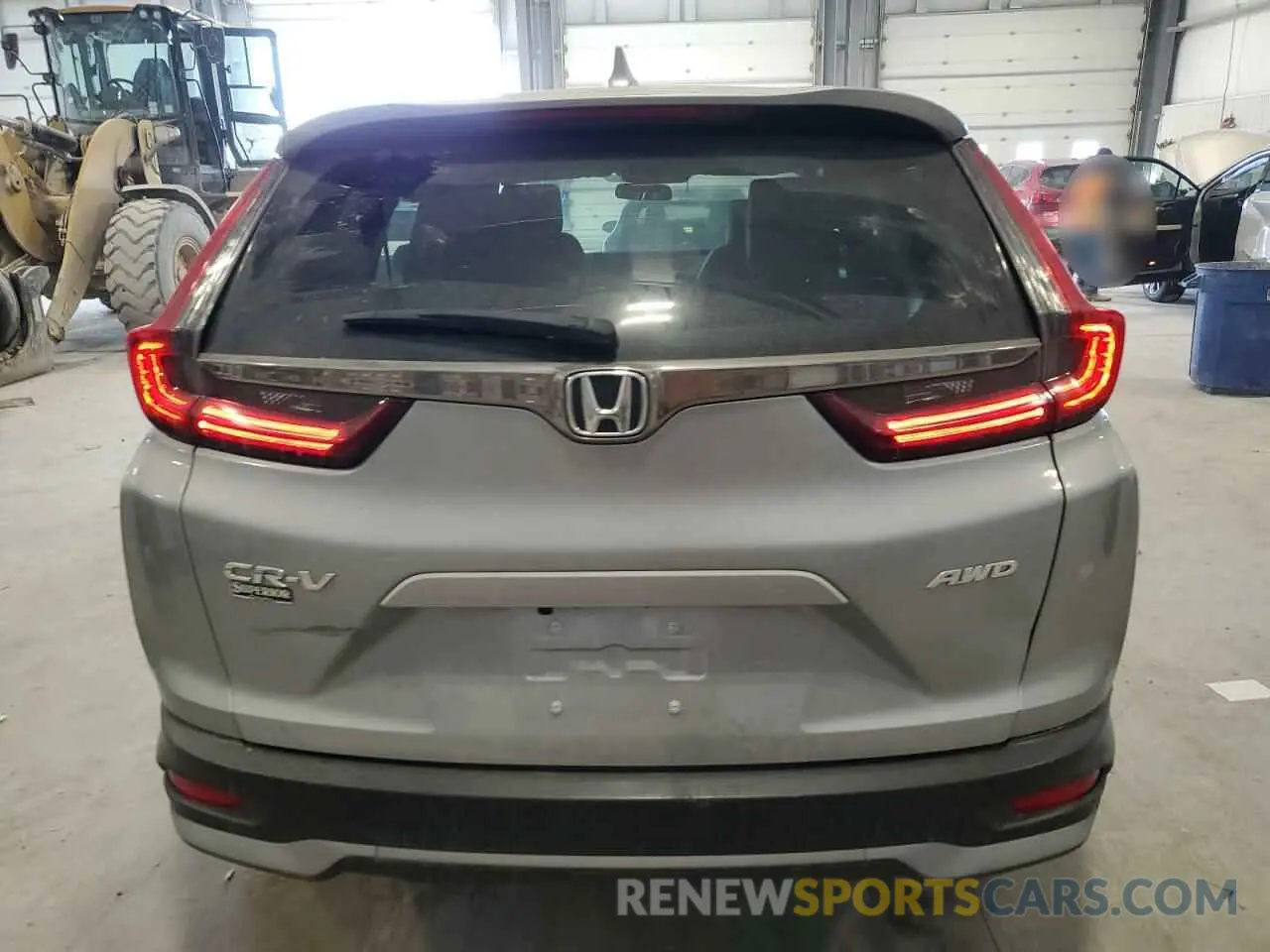 6 Фотография поврежденного автомобиля 7FARW2H55NE008965 HONDA CRV 2022