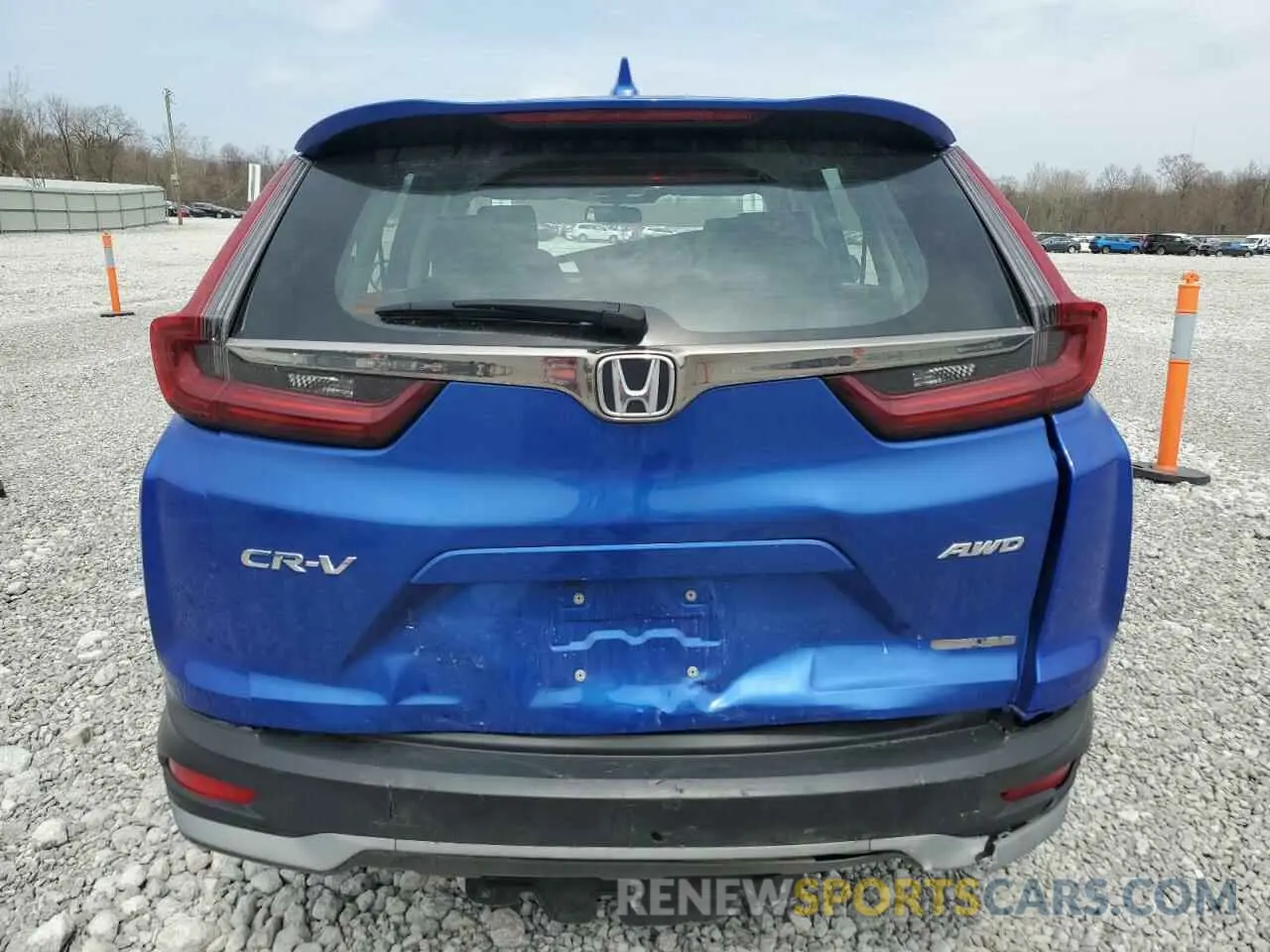 6 Фотография поврежденного автомобиля 7FARW2H76NE018857 HONDA CRV 2022