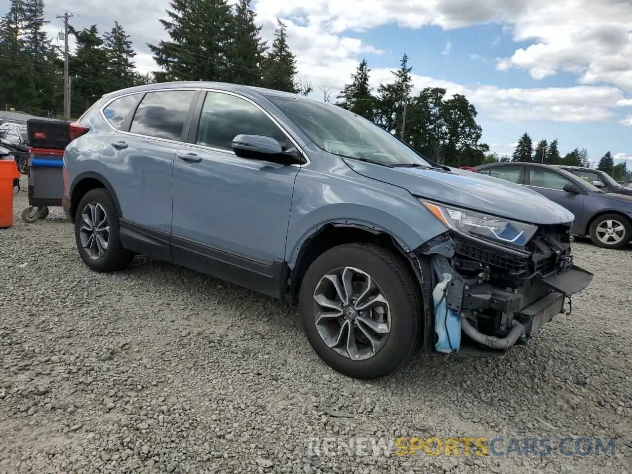4 Фотография поврежденного автомобиля 7FARW2H80NE052673 HONDA CRV 2022