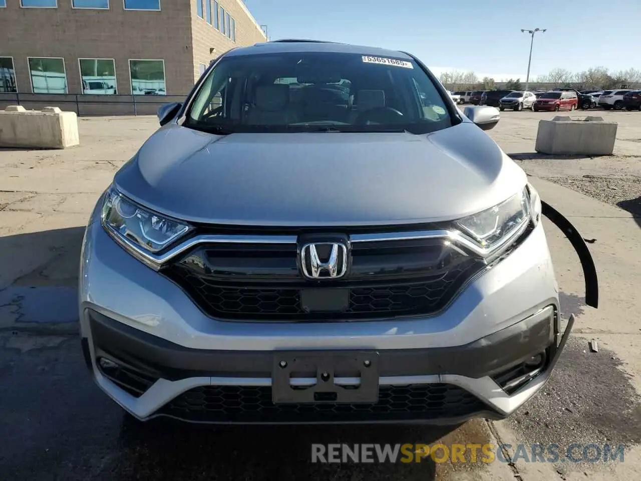 5 Фотография поврежденного автомобиля 7FARW2H86NE022609 HONDA CRV 2022