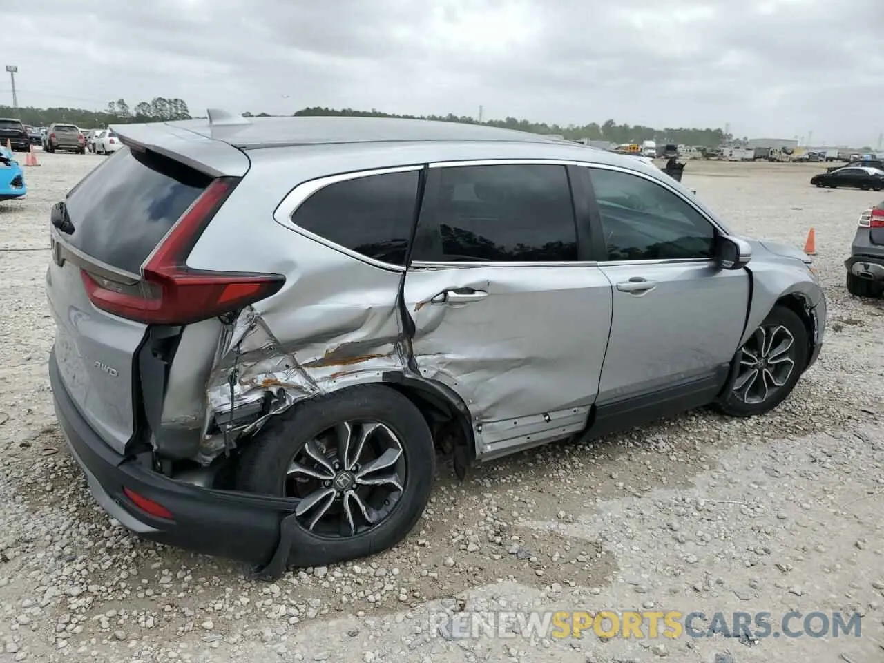 3 Фотография поврежденного автомобиля 7FARW2H86NE043198 HONDA CRV 2022