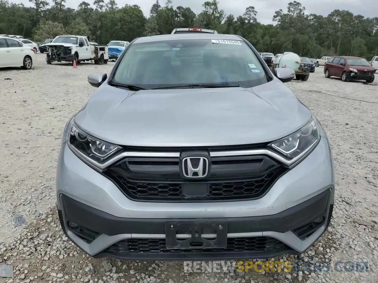 5 Фотография поврежденного автомобиля 7FARW2H86NE043198 HONDA CRV 2022