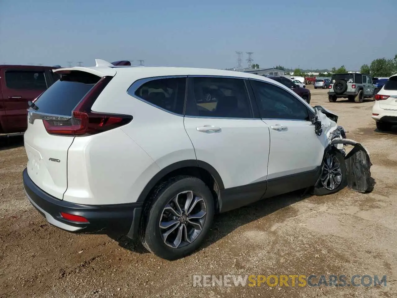 3 Фотография поврежденного автомобиля 7FARW2H88NE002586 HONDA CRV 2022