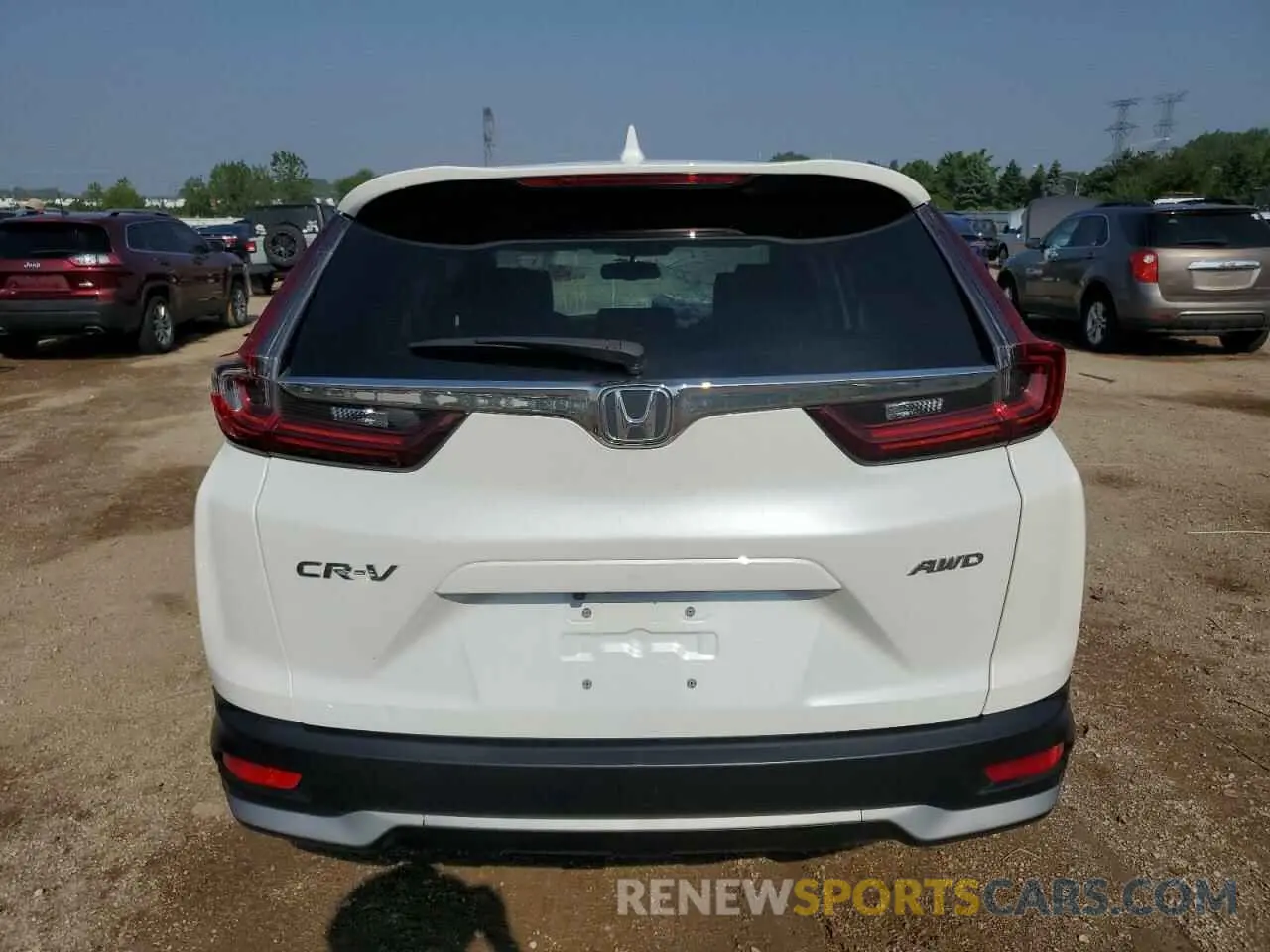 6 Фотография поврежденного автомобиля 7FARW2H88NE002586 HONDA CRV 2022