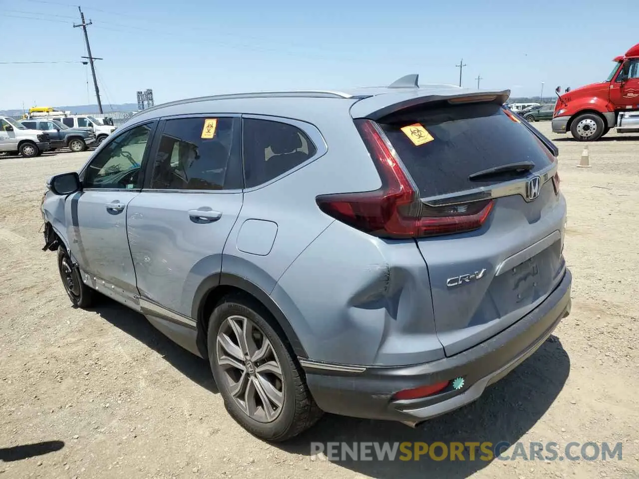 2 Photograph of a damaged car 7FARW2H92NE026228 HONDA CRV 2022