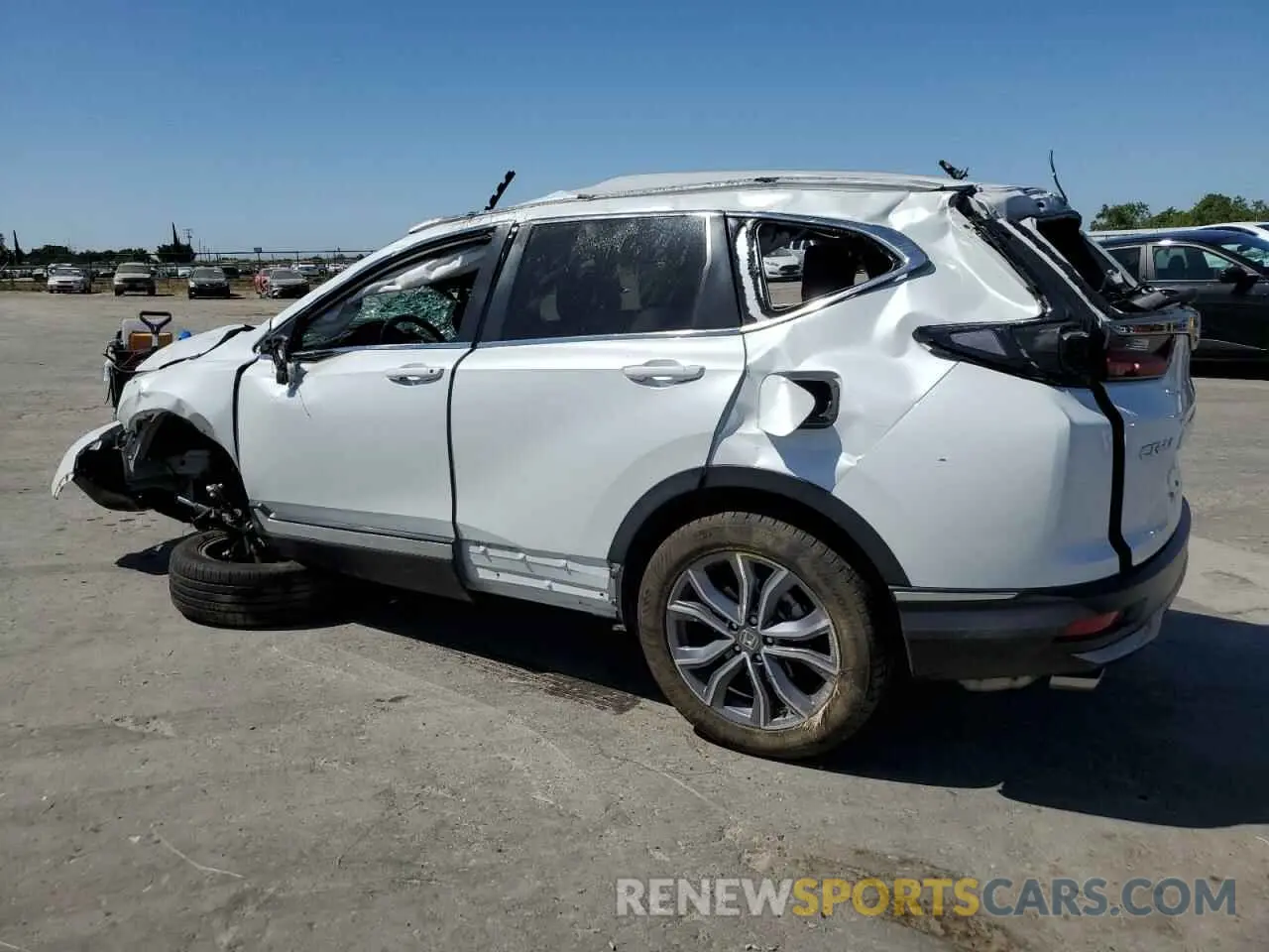 2 Фотография поврежденного автомобиля 7FARW2H97NE054364 HONDA CRV 2022