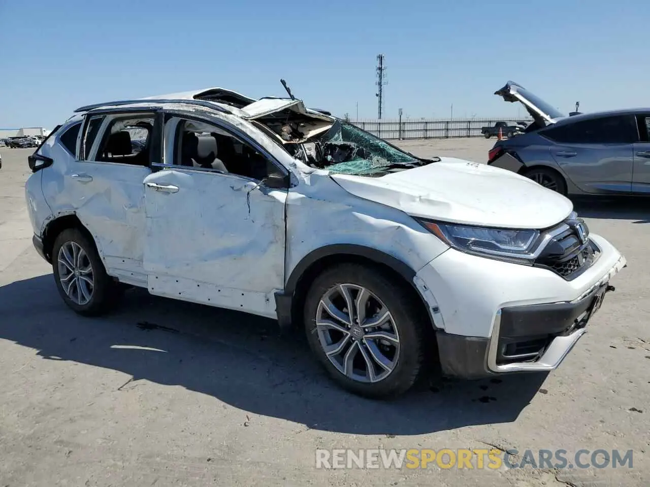 4 Фотография поврежденного автомобиля 7FARW2H97NE054364 HONDA CRV 2022