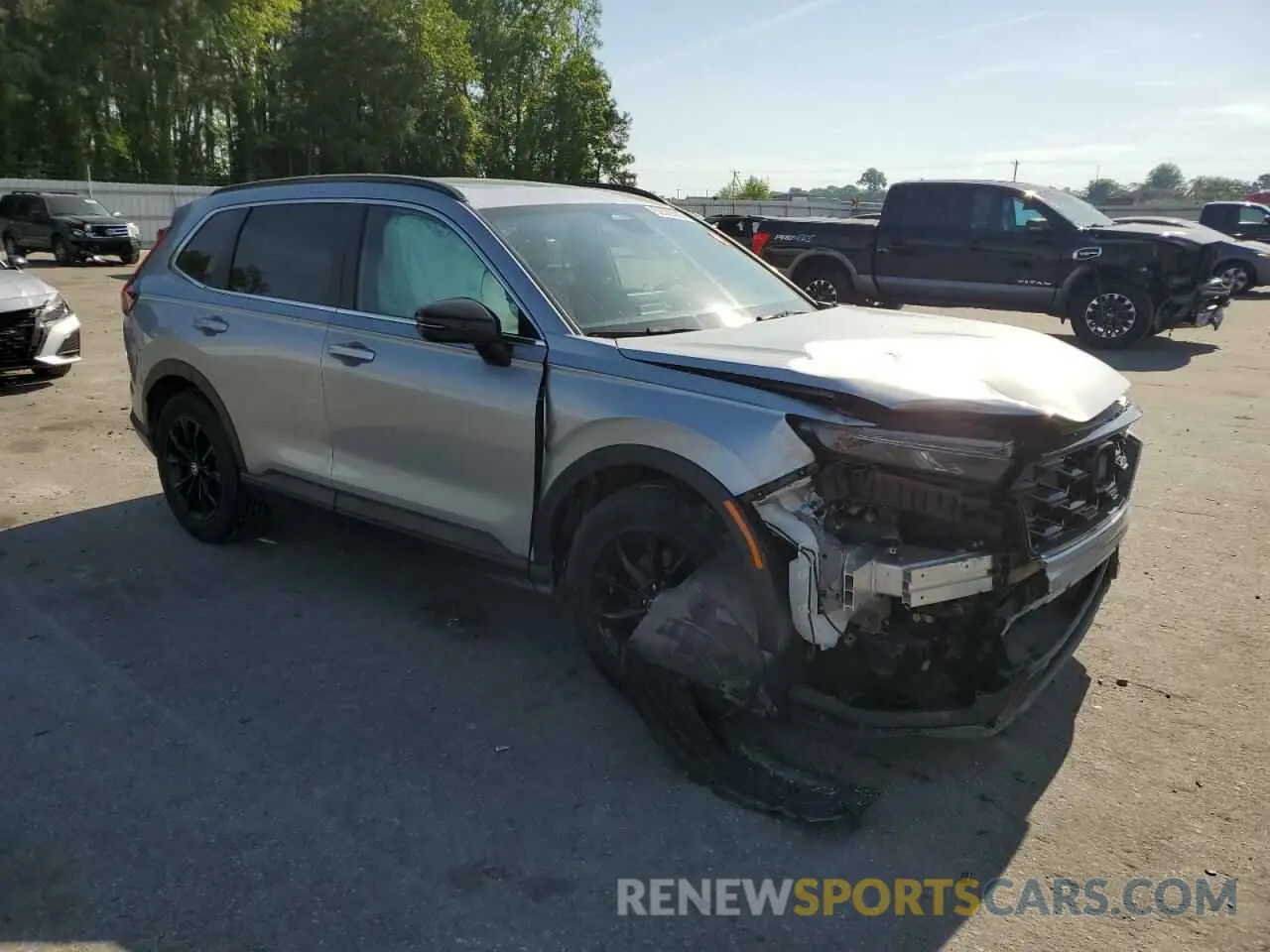4 Фотография поврежденного автомобиля 2HKRS5H53PH707928 HONDA CRV 2023