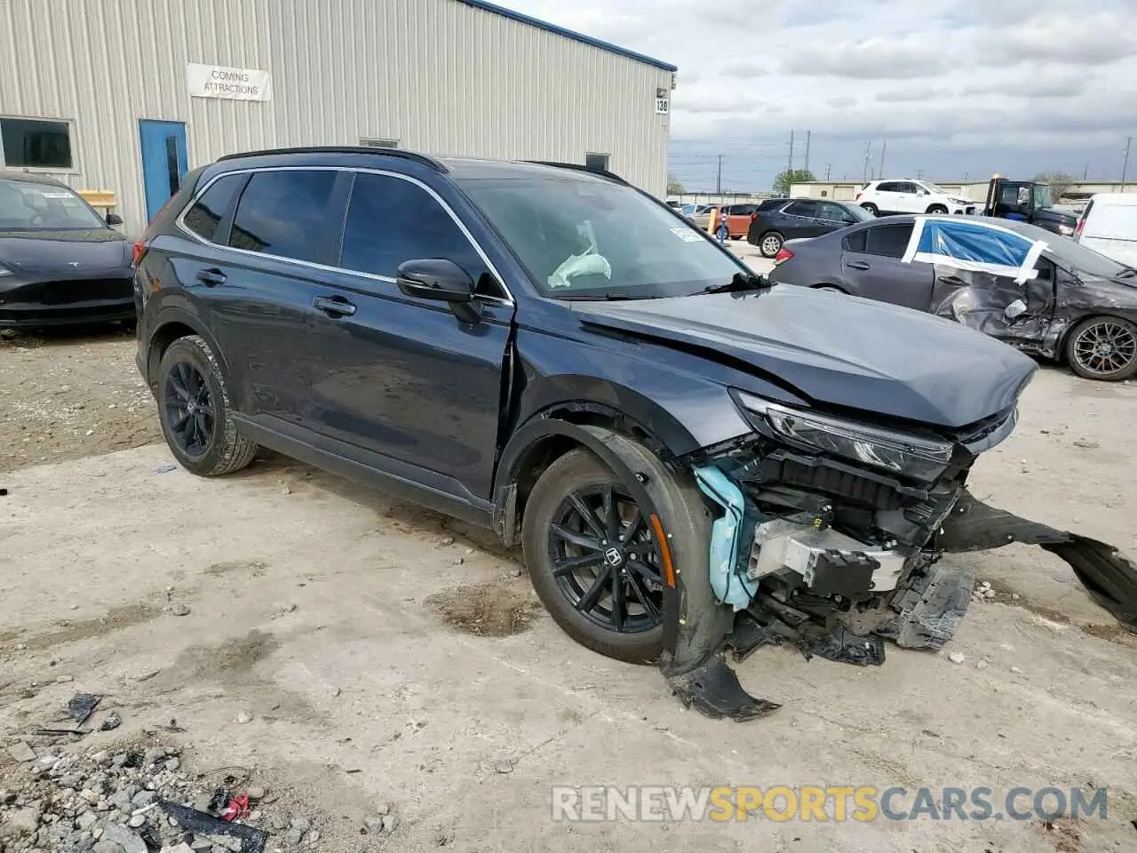 4 Фотография поврежденного автомобиля 2HKRS5H57PH706037 HONDA CRV 2023