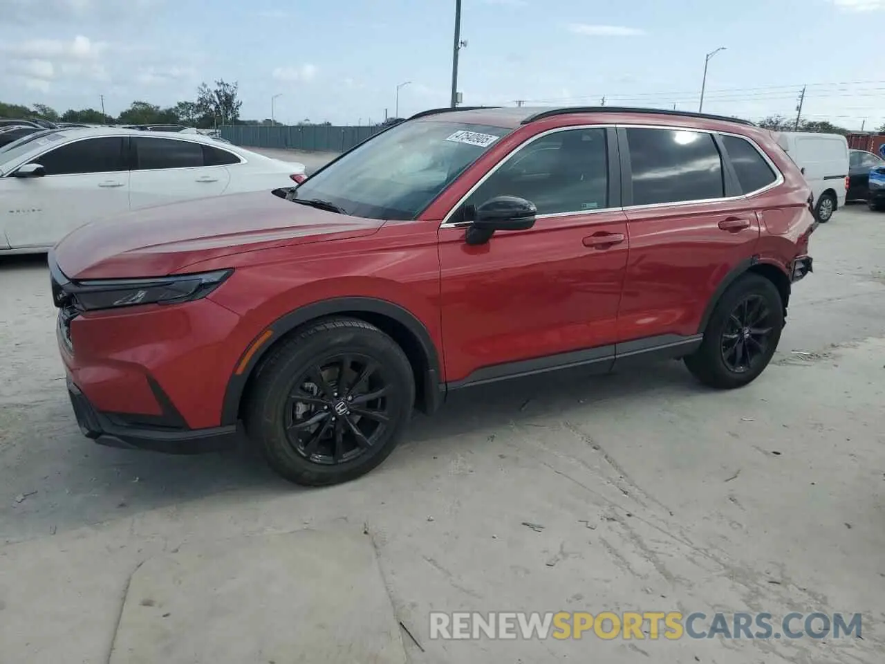 1 Photograph of a damaged car 2HKRS5H59PH713264 HONDA CRV 2023