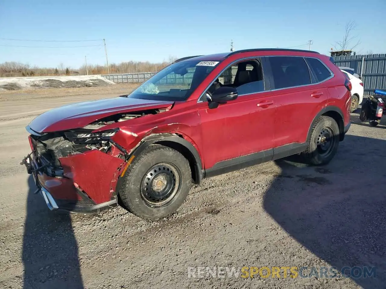 1 Photograph of a damaged car 2HKRS6H93PH200665 HONDA CRV 2023