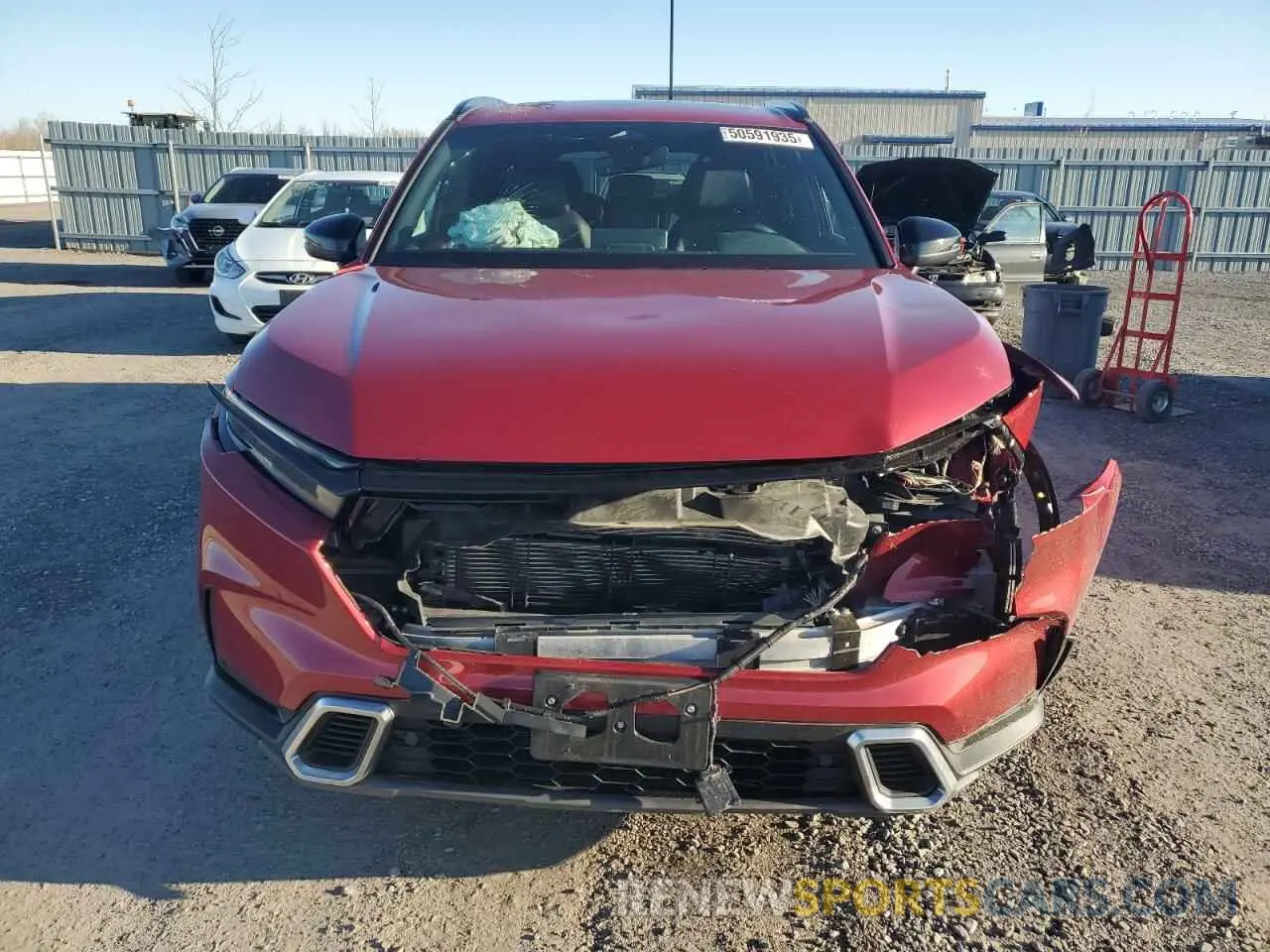 5 Photograph of a damaged car 2HKRS6H93PH200665 HONDA CRV 2023