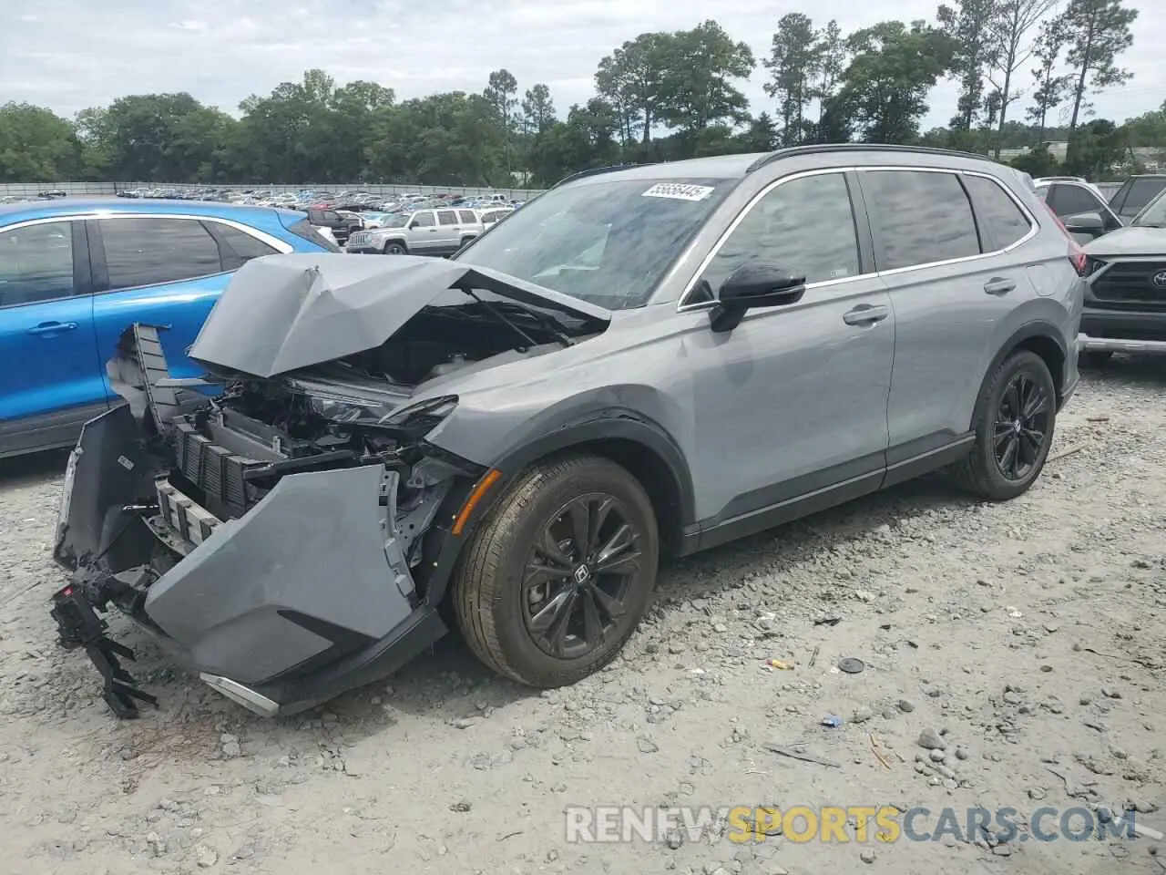 1 Photograph of a damaged car 2HKRS6H96PH816392 HONDA CRV 2023
