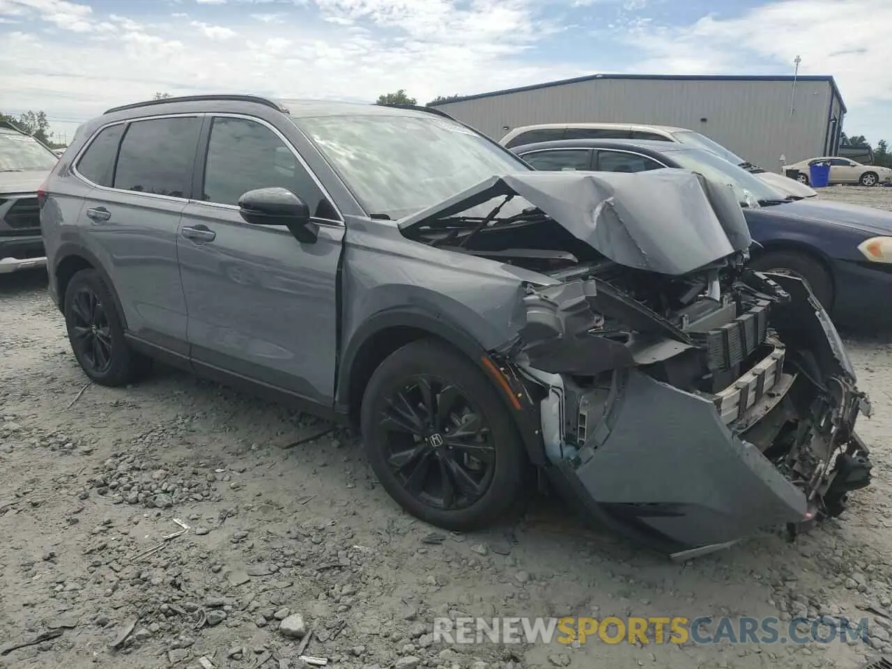 4 Photograph of a damaged car 2HKRS6H96PH816392 HONDA CRV 2023