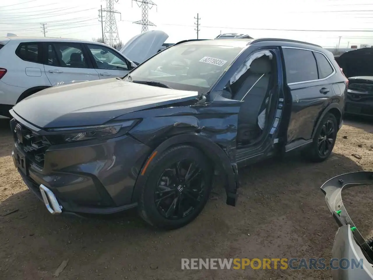 1 Photograph of a damaged car 2HKRS6H98PH814708 HONDA CRV 2023