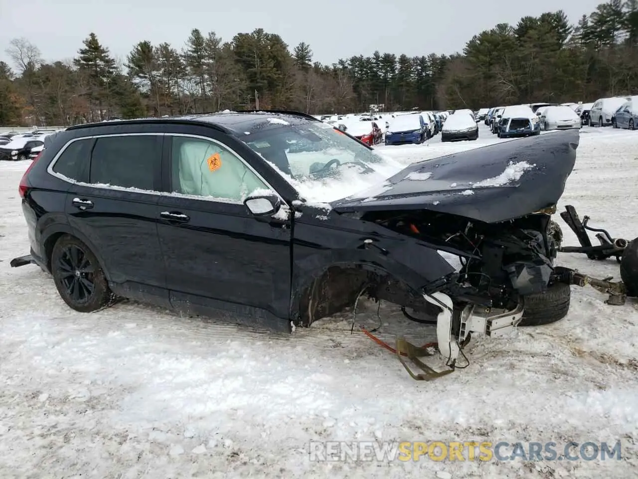 4 Photograph of a damaged car 2HKRS6H99PH809405 HONDA CRV 2023