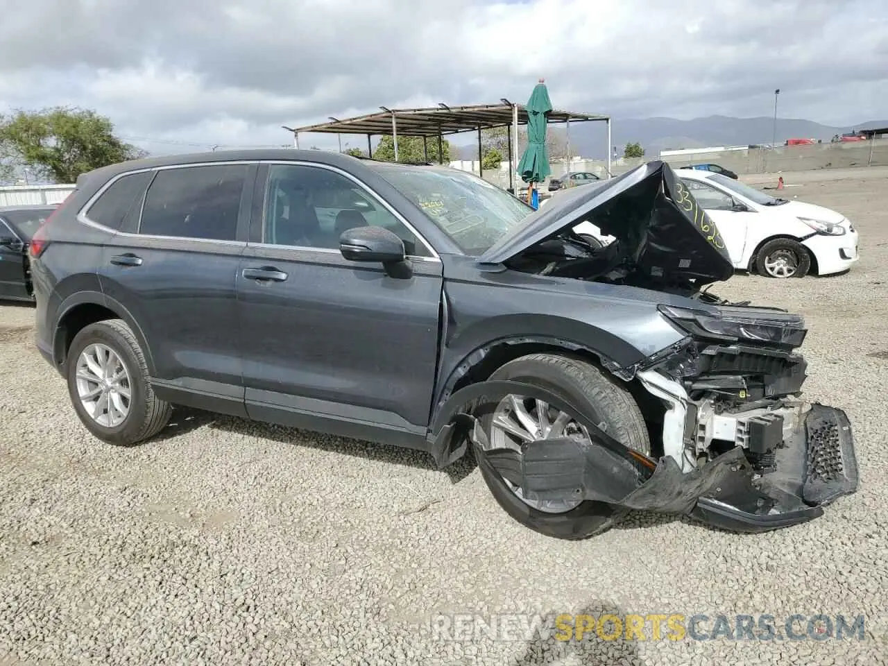 4 Фотография поврежденного автомобиля 5J6RS3H4XPL000083 HONDA CRV 2023