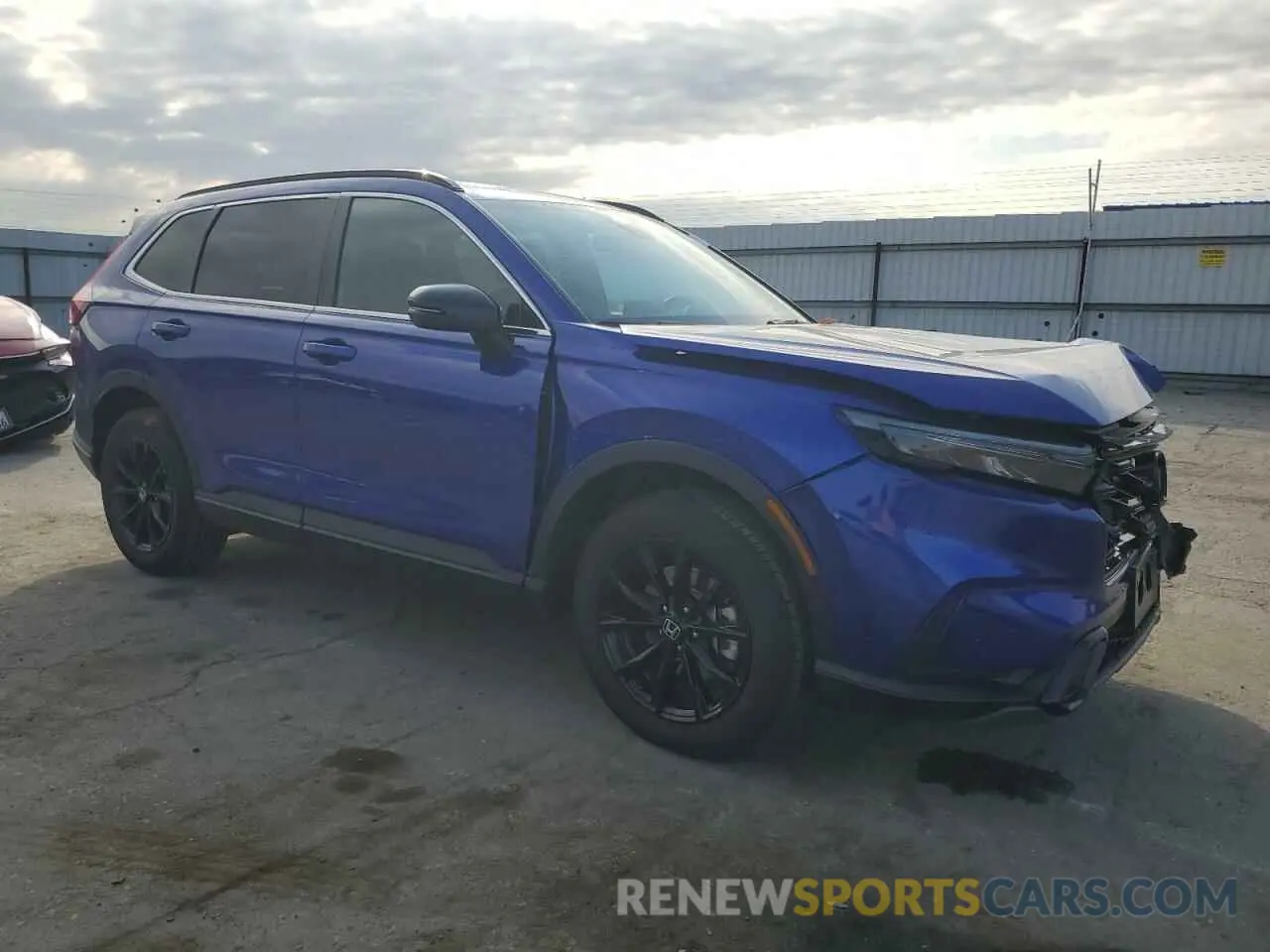 4 Фотография поврежденного автомобиля 5J6RS6H57PL001153 HONDA CRV 2023