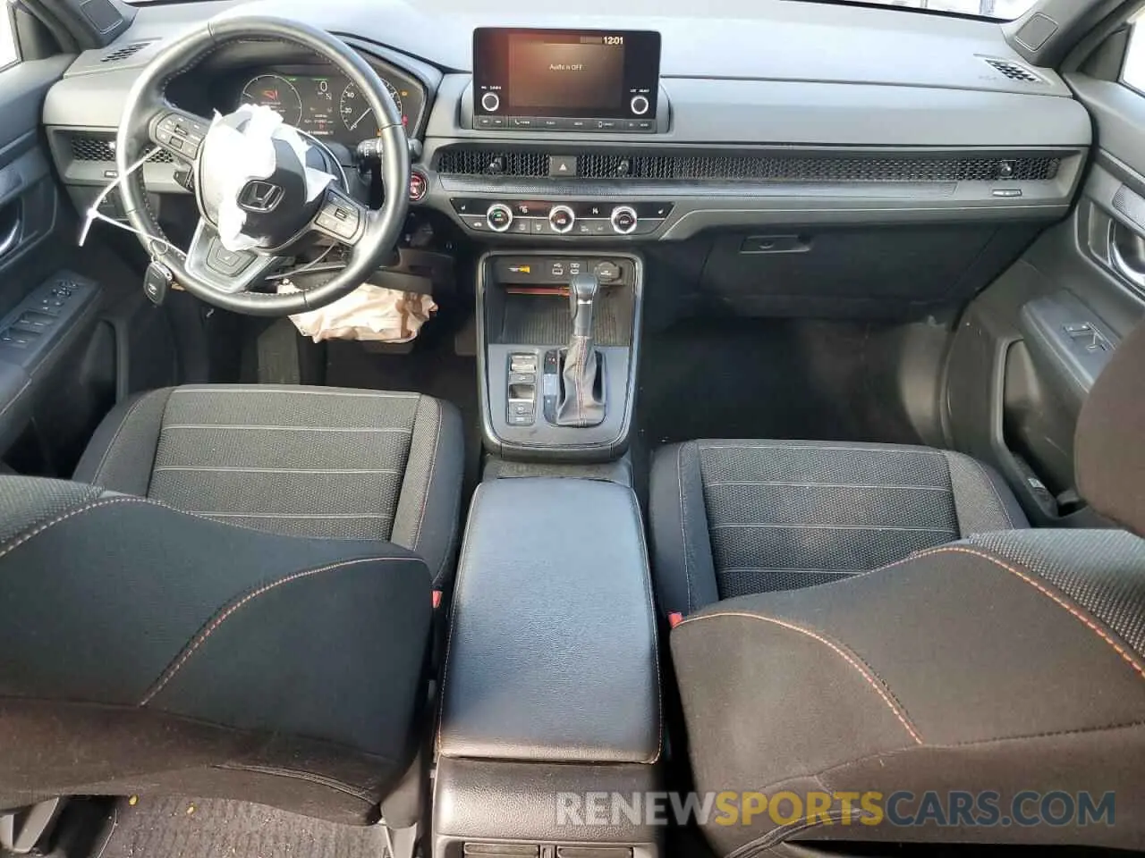 8 Фотография поврежденного автомобиля 5J6RS6H57PL001153 HONDA CRV 2023