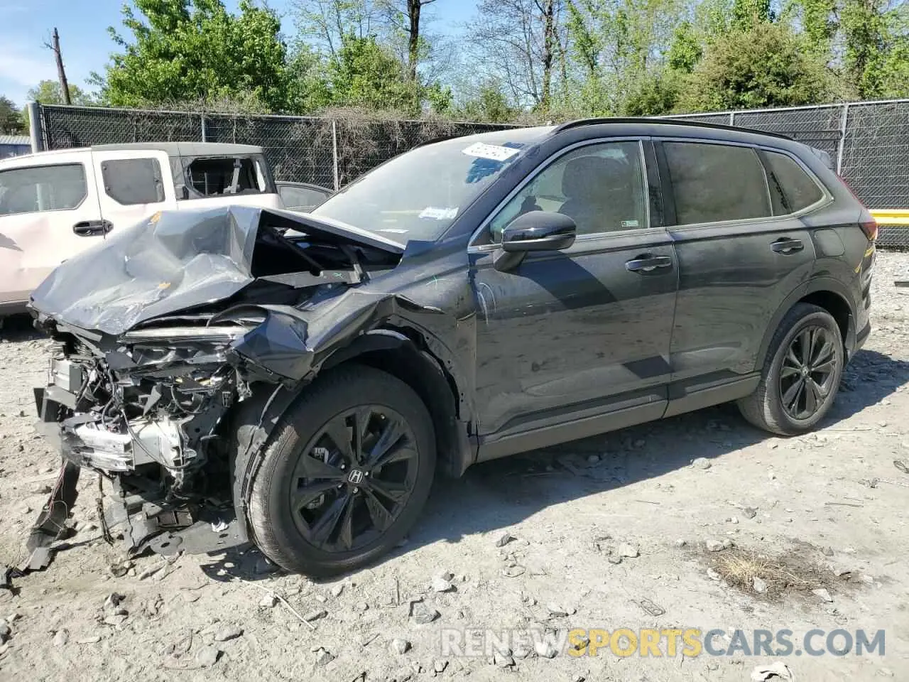 1 Photograph of a damaged car 5J6RS6H92PL005145 HONDA CRV 2023