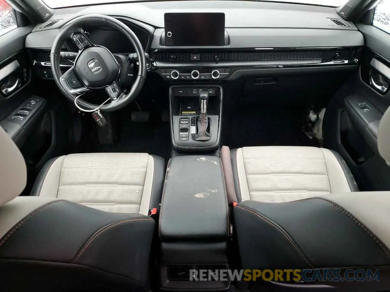 8 Фотография поврежденного автомобиля 5J6RS6H99PL003988 HONDA CRV 2023
