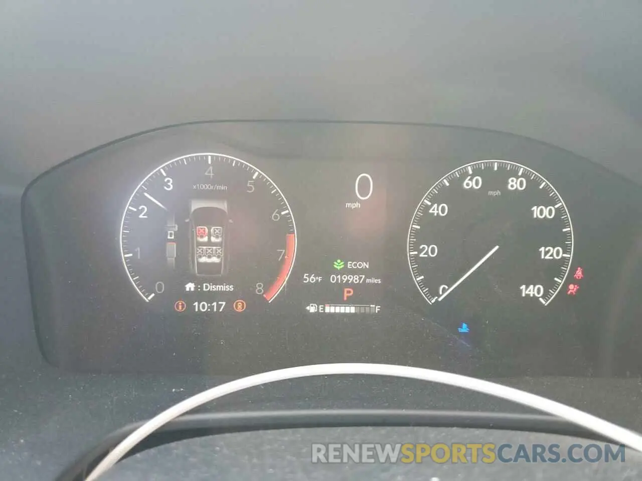 9 Фотография поврежденного автомобиля 7FARS3H71PE001310 HONDA CRV 2023