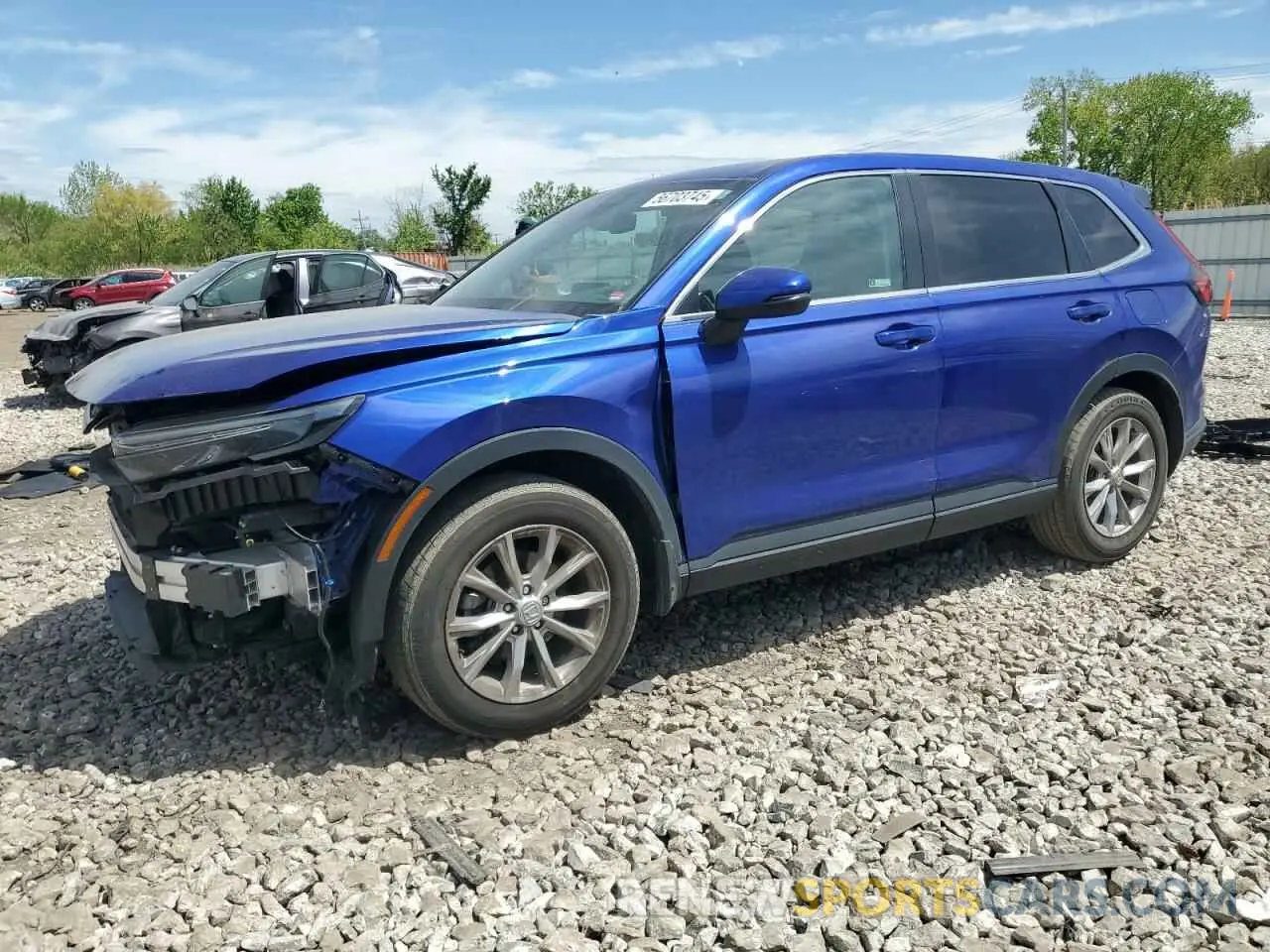1 Photograph of a damaged car 7FARS4H78PE002492 HONDA CRV 2023