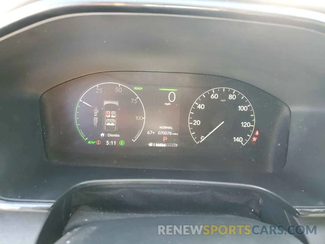 9 Фотография поврежденного автомобиля 7FARS6H54PE029506 HONDA CRV 2023