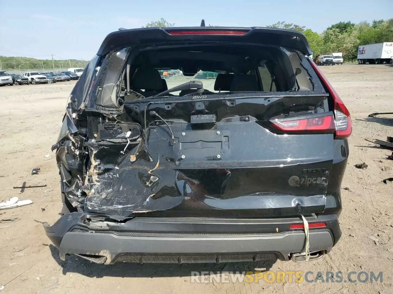 6 Фотография поврежденного автомобиля 7FARS6H57PE032710 HONDA CRV 2023