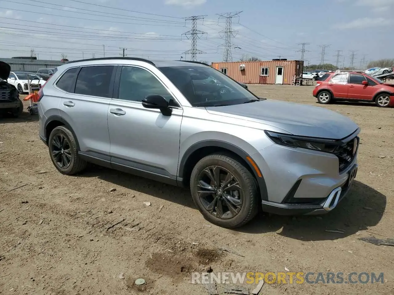 4 Фотография поврежденного автомобиля 7FARS6H95PE005704 HONDA CRV 2023