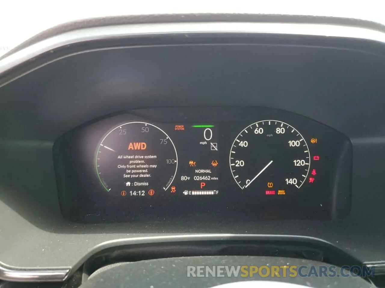 9 Фотография поврежденного автомобиля 7FARS6H95PE005704 HONDA CRV 2023