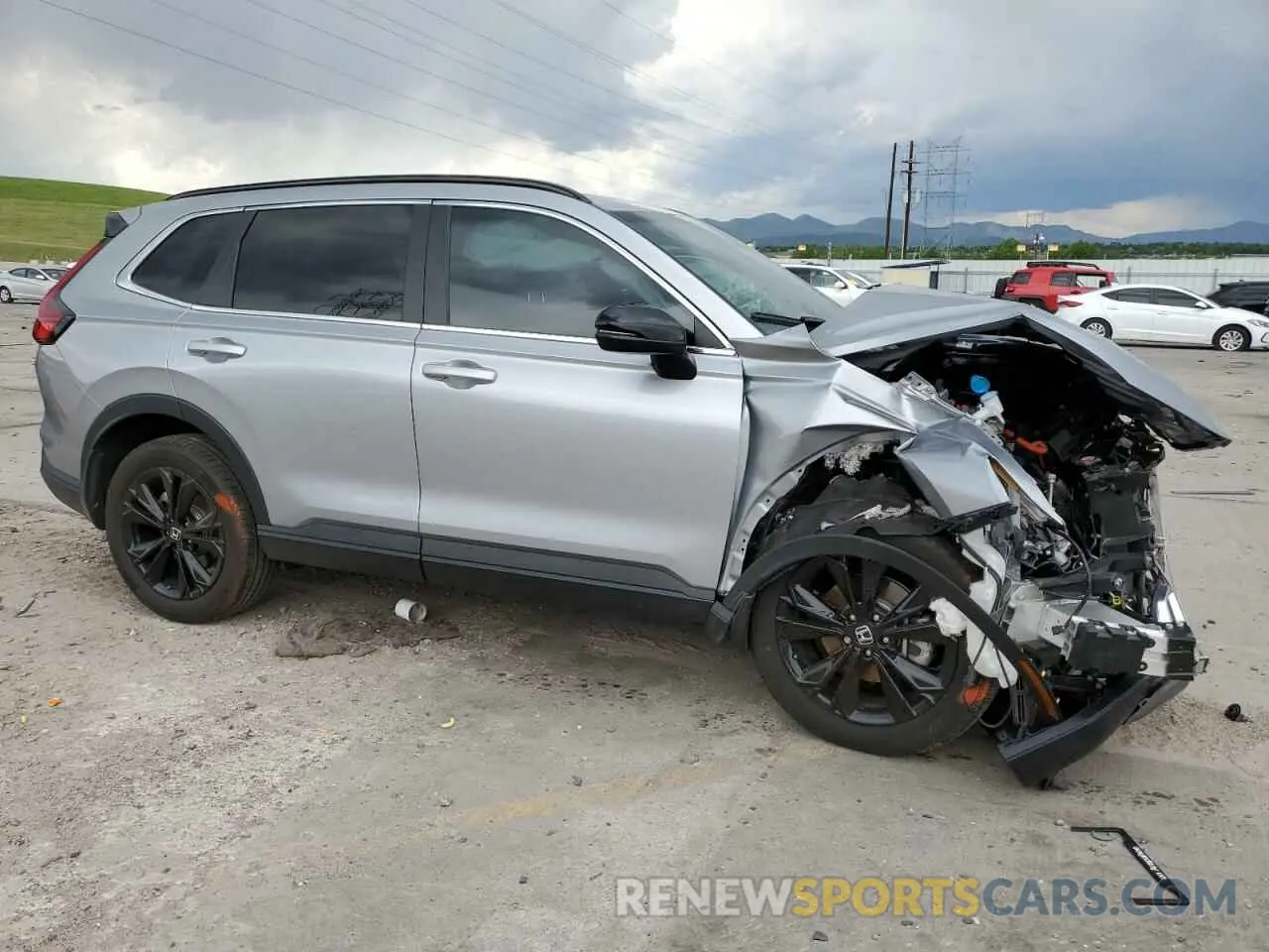 4 Фотография поврежденного автомобиля 7FARS6H95PE017397 HONDA CRV 2023