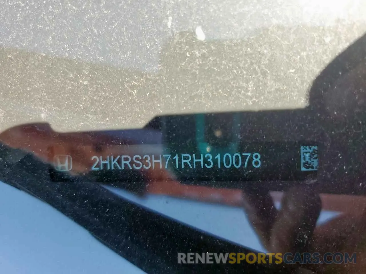 14 Фотография поврежденного автомобиля 2HKRS3H71RH310078 HONDA CRV 2024