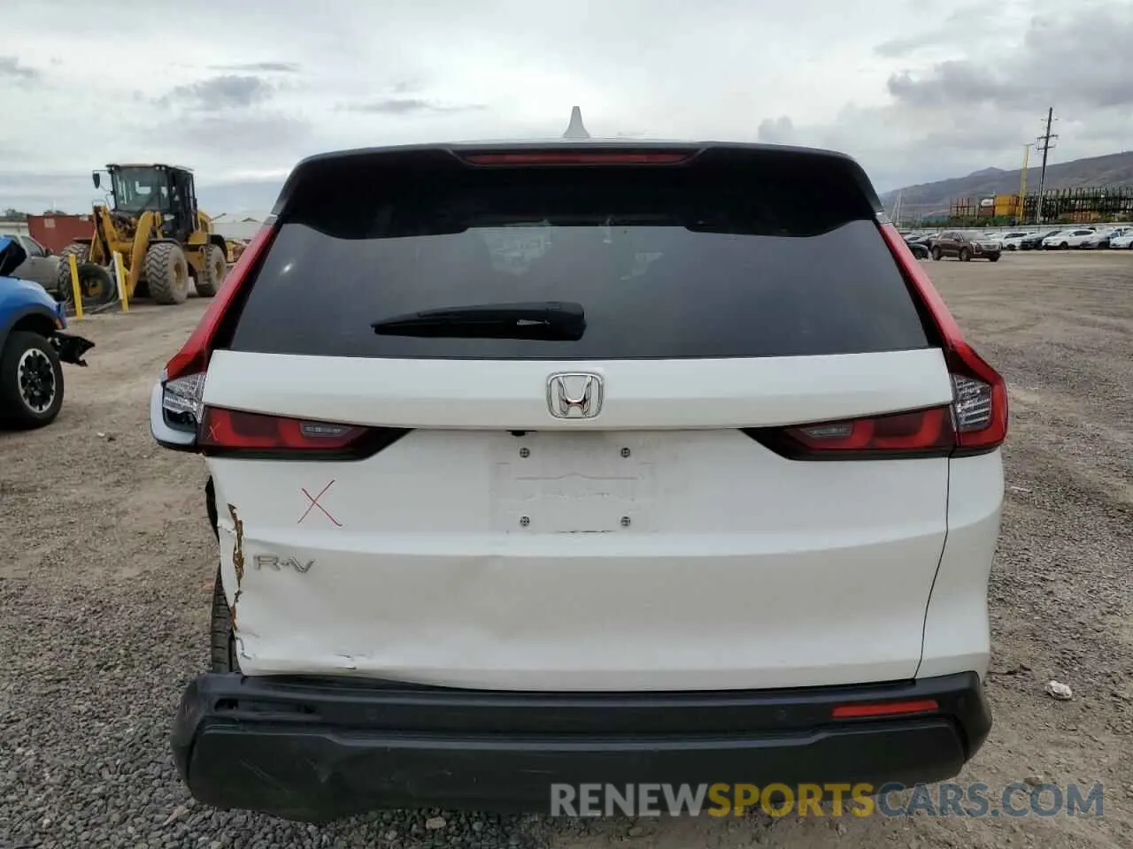 6 Photograph of a damaged car 2HKRS3H72RH300014 HONDA CRV 2024