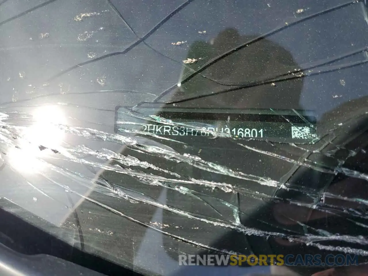 13 Photograph of a damaged car 2HKRS3H76RH316801 HONDA CRV 2024