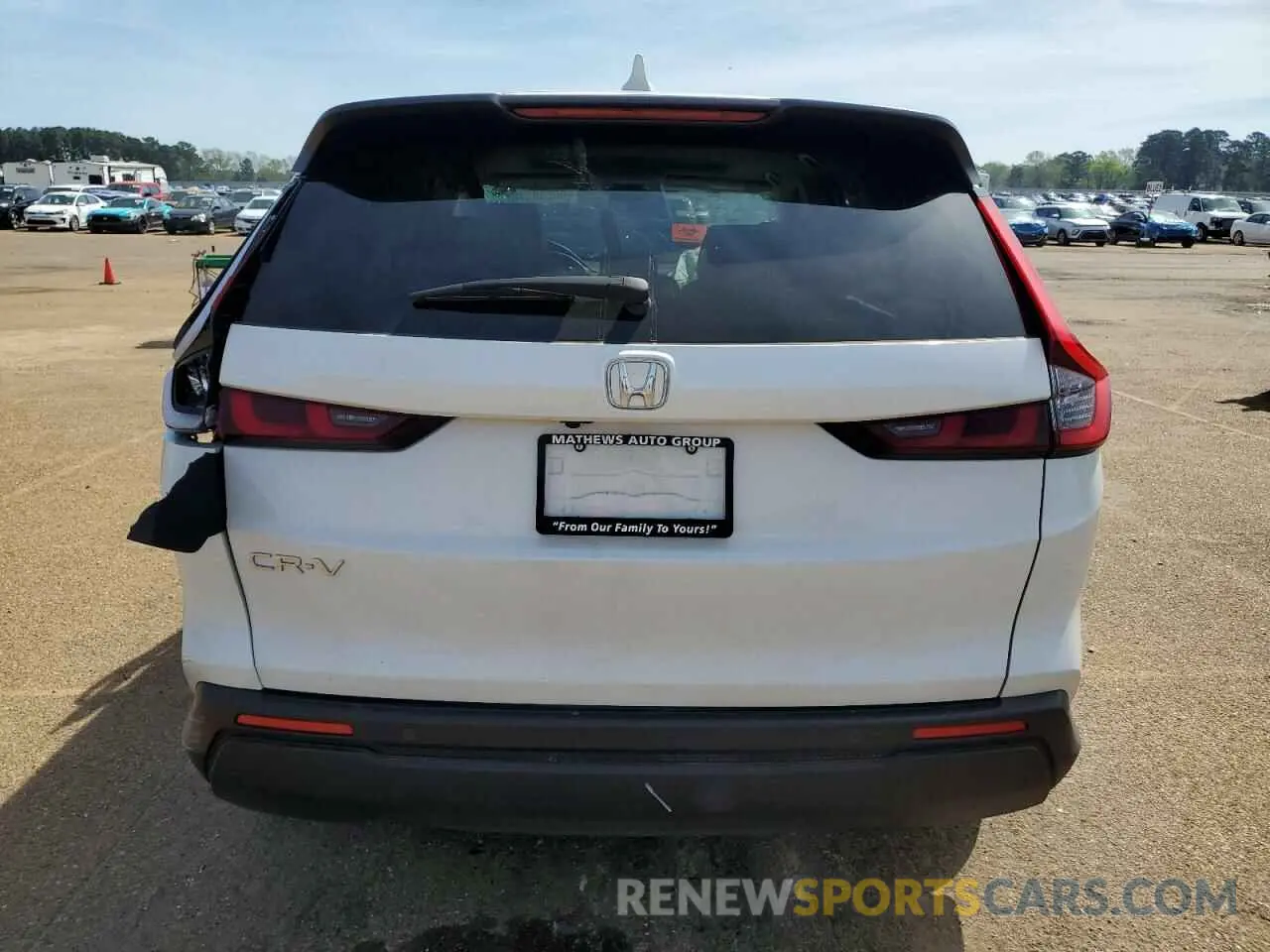6 Photograph of a damaged car 2HKRS3H76RH316801 HONDA CRV 2024