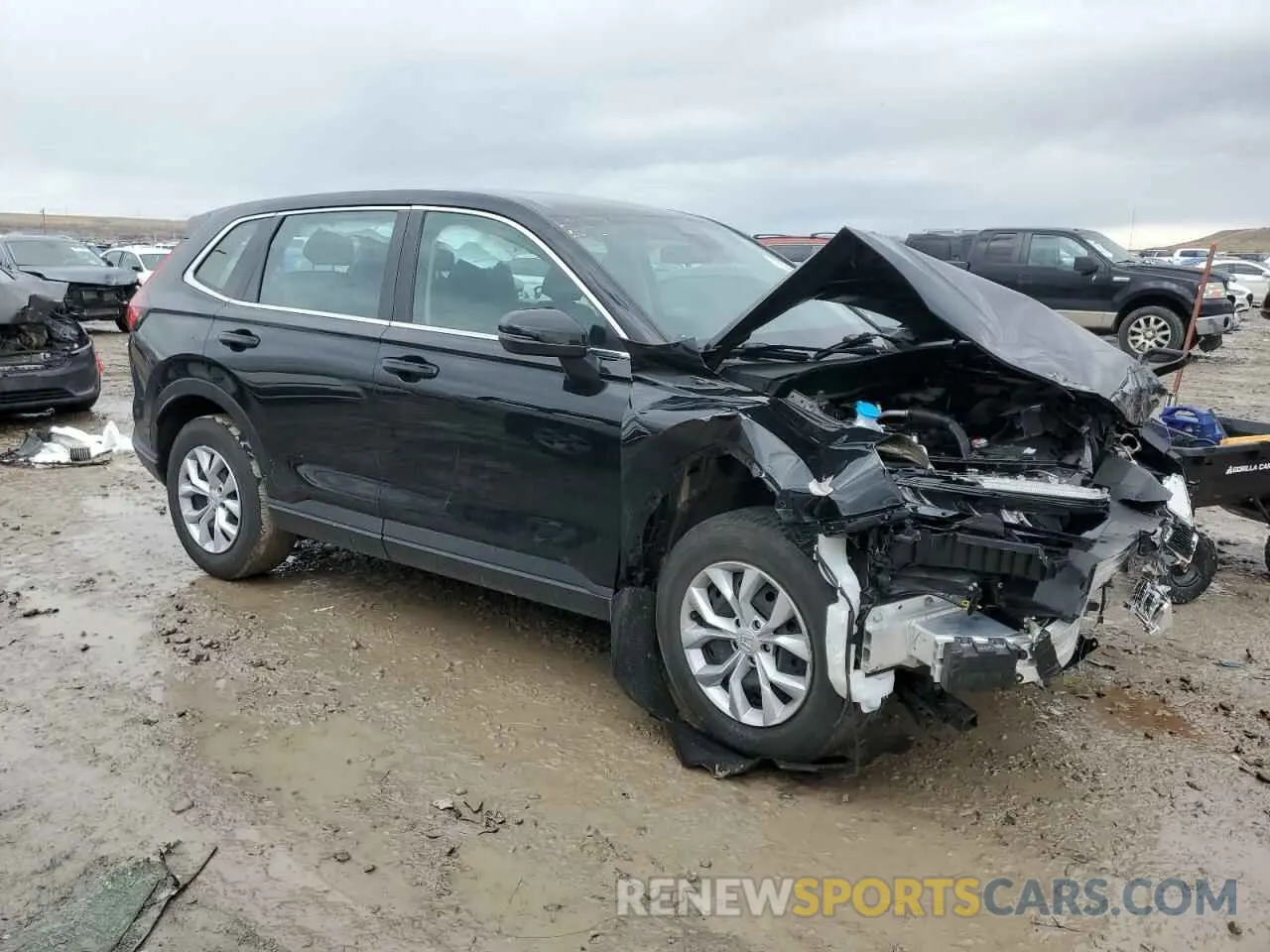 4 Photograph of a damaged car 2HKRS4H25RH414034 HONDA CRV 2024