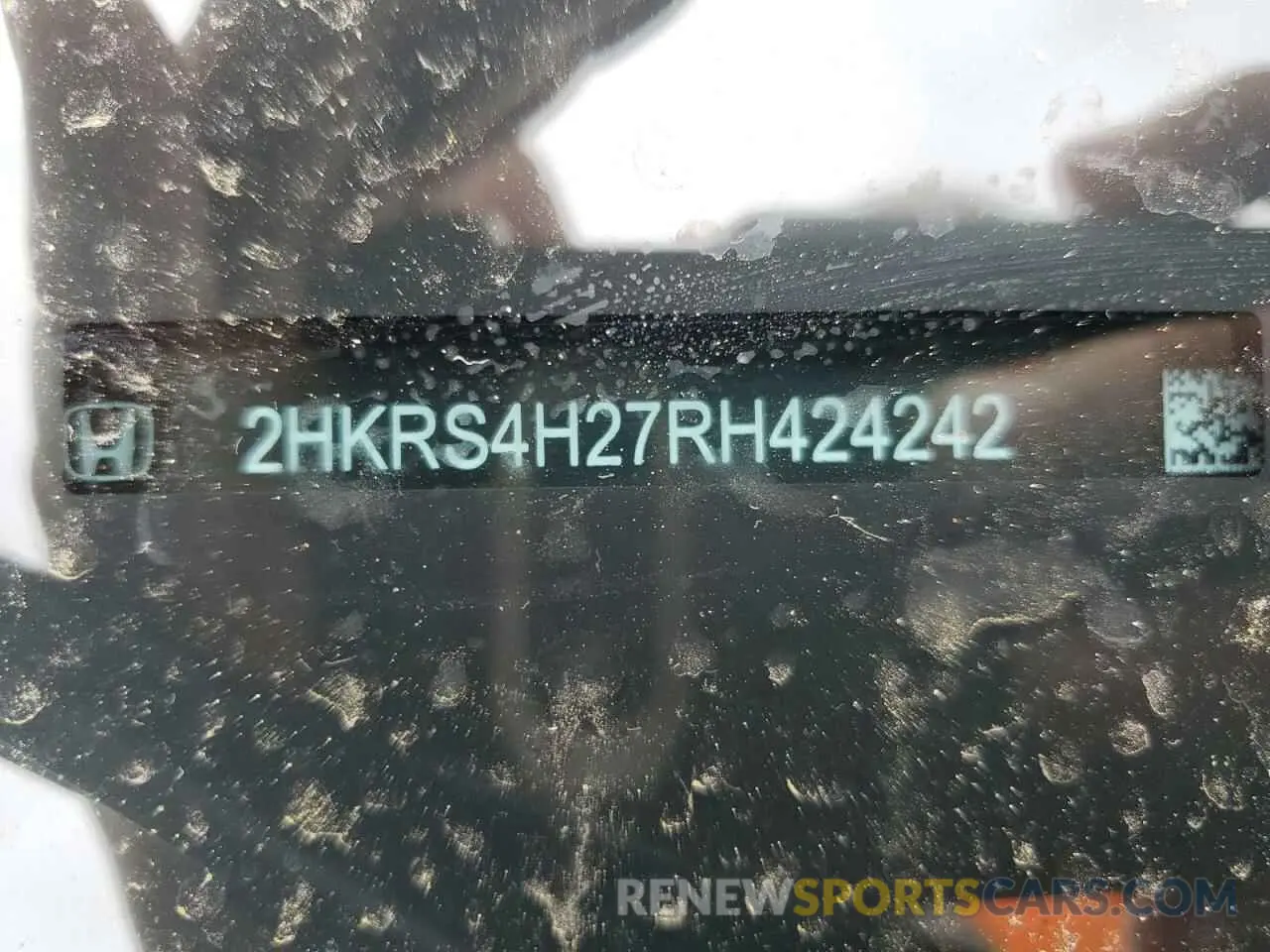 13 Photograph of a damaged car 2HKRS4H27RH424242 HONDA CRV 2024