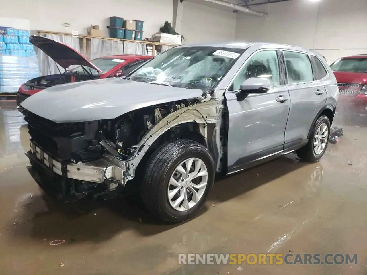 1 Photograph of a damaged car 2HKRS4H29RH403411 HONDA CRV 2024