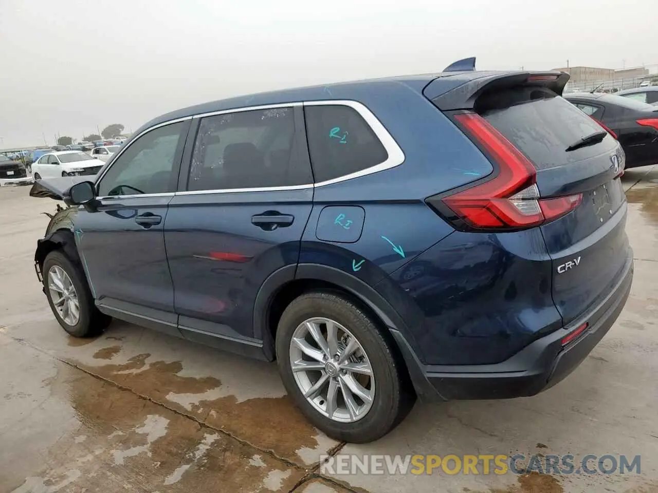 2 Photograph of a damaged car 2HKRS4H40RH420728 HONDA CRV 2024